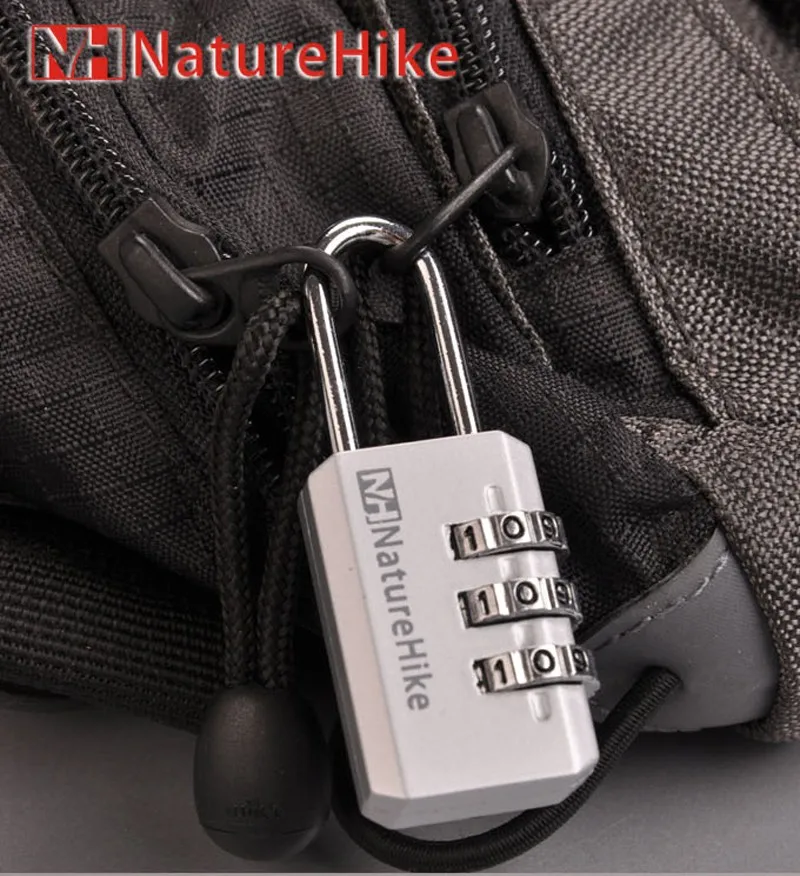 Naturehike комплект для наружного путешествия цинковый сплав+ чемодан из нержавеющей стали кодовый Комбинированный Замок для сумки дневника багажа