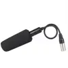 Shotgun DV Interview Mic Microphone Video Camera Camcorder XLR Cable Conferen ► Photo 3/6