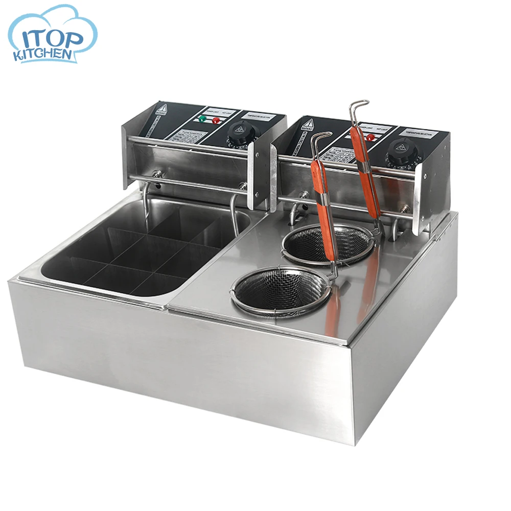 

Pasta Boiler Oden Cooking Machine Commercial Pasta Cooking Machine Stainless Steel Noodle Machine in Electric Fryer 110/220V