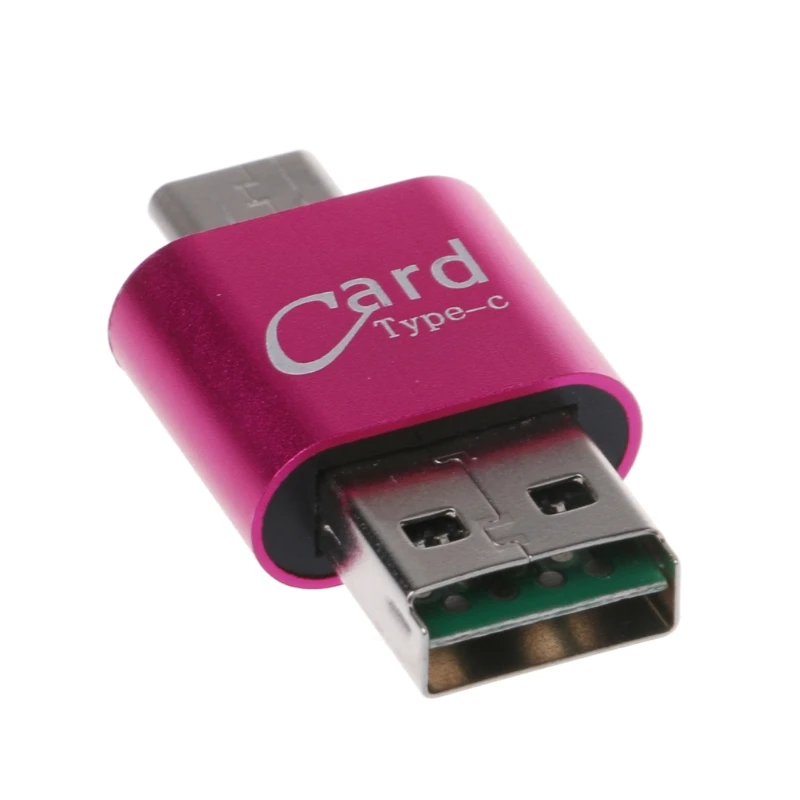 Универсальный 3 in1 OTG Тип-C устройство для чтения карт USB 3,0 до 2 слота TF карты памяти SD для телефонов ПК