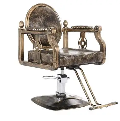 Barber Shop Chair Salon Hair Chair High-grade Hairdressing Chair Lift Rotating Haircut Chair Factory Direct.