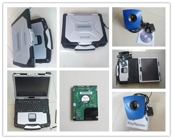

car key programmer for bmw key reader software installed well toughbook cf-30 laptop touch 4g ready to work