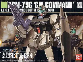 

Bandai HGUC 46 RGM-79G GM Command Colony type Gundam Model Kits Assembled Model Huge Model scale model