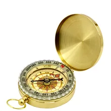 Eyeskey высокое качество военный кемпинг открытый компас навесной компас Карманный золотистый компас навигационное руководство по применению брюхула