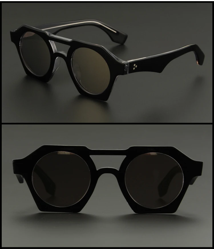 Мода поляризованные зеркало UV400 солнцезащитные очки с высококачественный ацетат солнцезащитные очки унисекс M1860