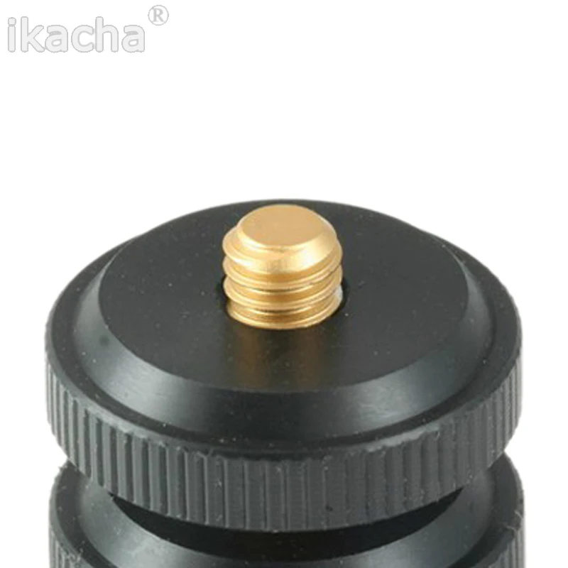 14 Inch Dual Nuts Hot Shoe Adapter Tripod Screw (3)