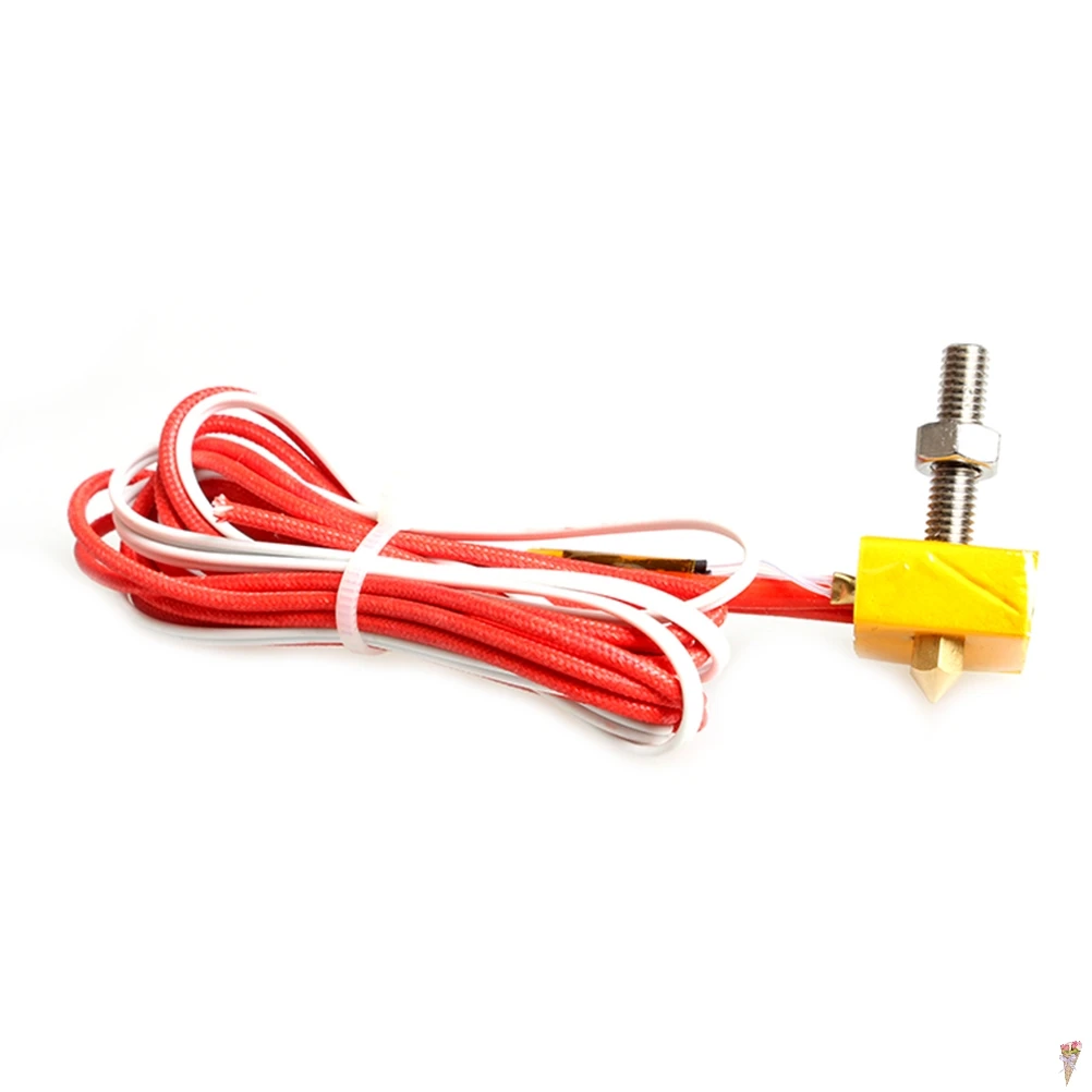 DIY Hotend набор сопла горло экструдера нагреватель 1 75 мм/0 4 мм Экструдер Блок для Anet A2