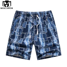 Miacawor высокое качество повседневные мужские шорты летние тонкие хлопковые пляжные шорты Бермудские острова masculina Для мужчин Костюмы K822