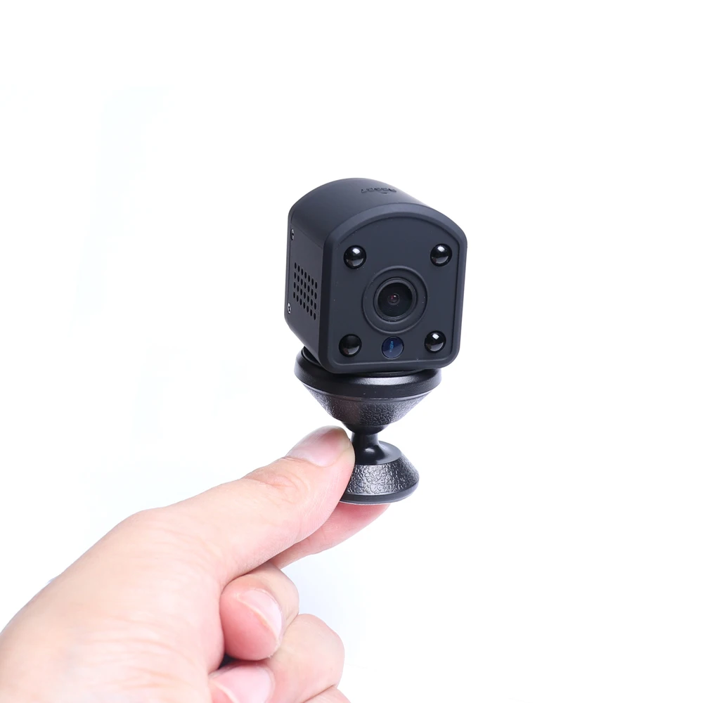 

Mini IP CameraWireless Wi-Fi HD 720P With Infrared LED,Night Version And Support 64G SD Card,Battery Operated,Magnetic Mount