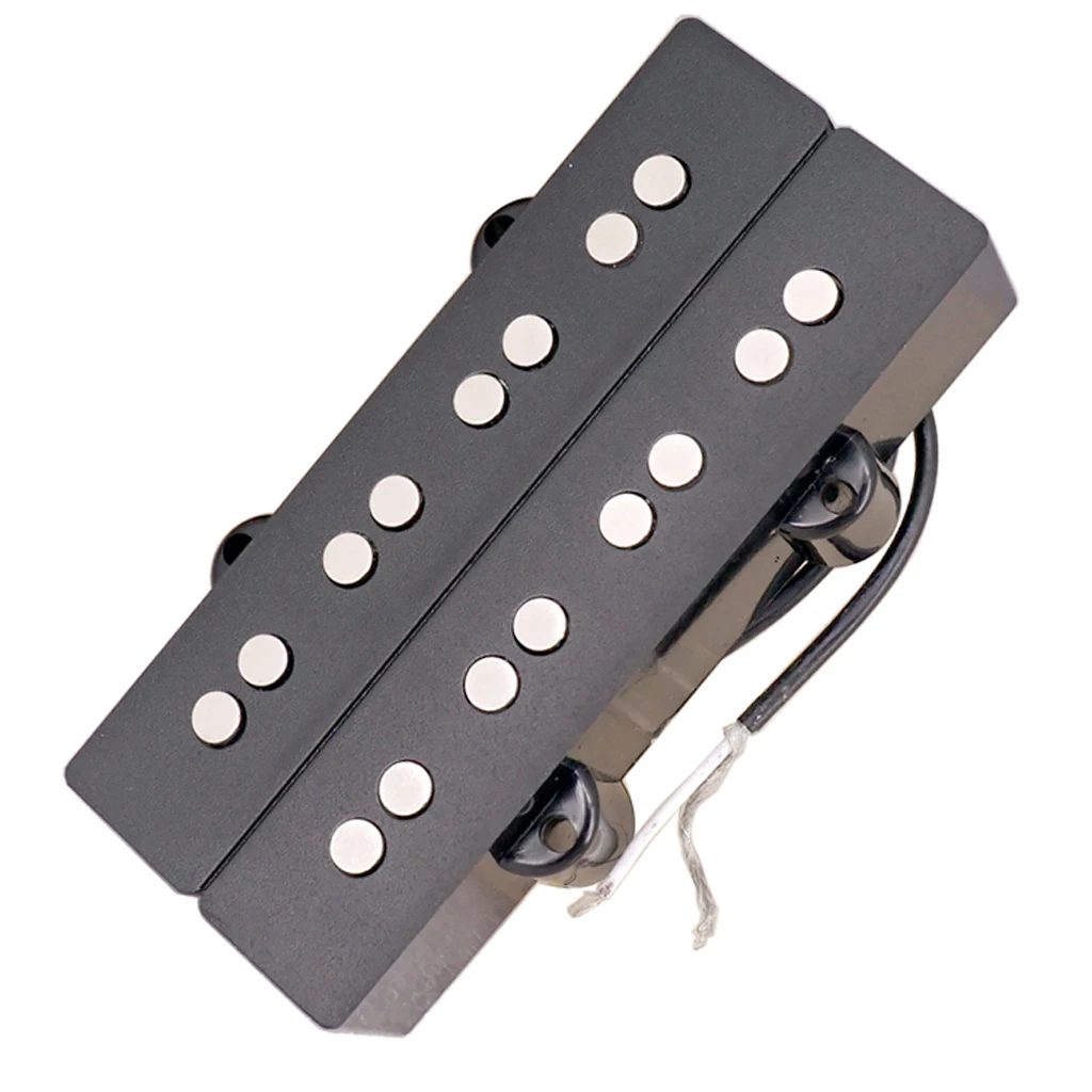 4 String Black Bass Guitar Pickup Humbucker Double Coil for Electric Bass Accessories