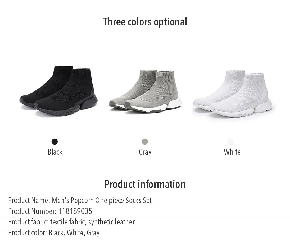 Xiaomi Youpin Uleemark/мужские носки-попкорн; тапочки; дышащая обувь с переплетением; модная дизайнерская обувь