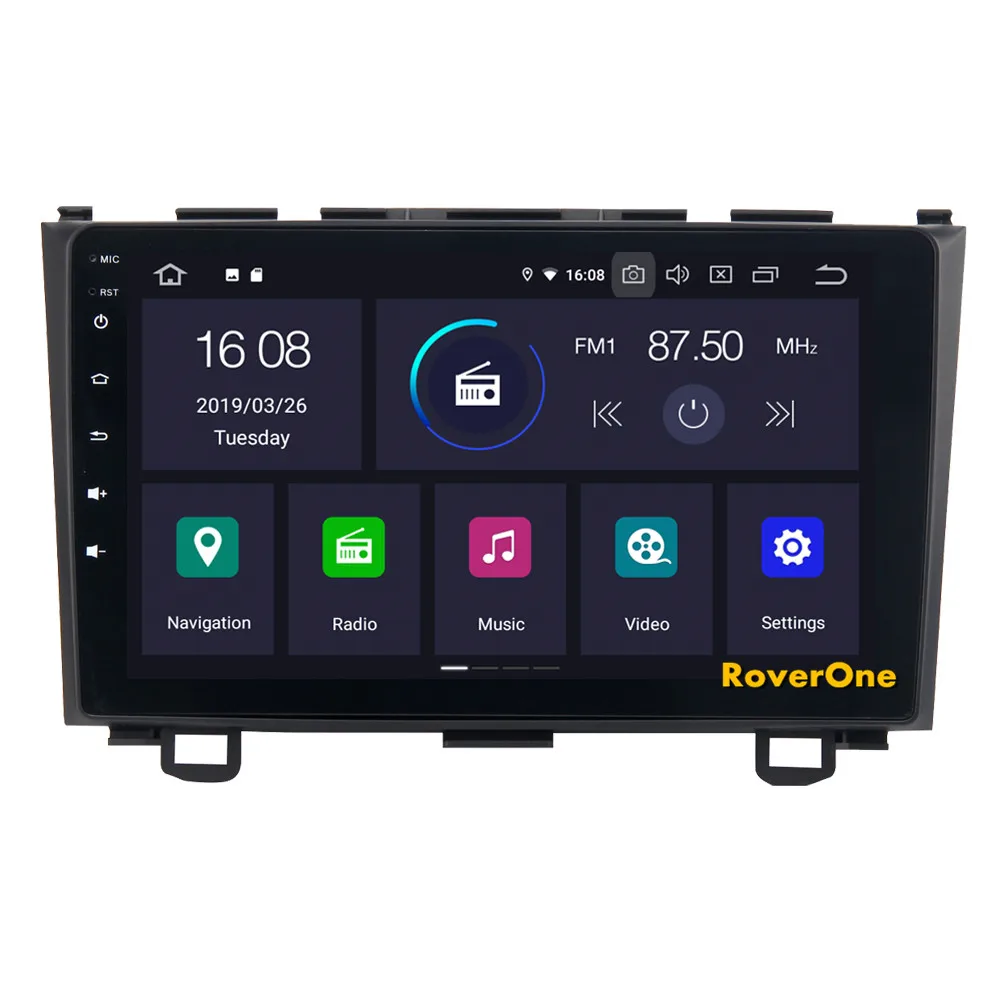Sale RoverOne For Honda For CRV 2006 - 2011 Android 9.0 Autoradio Car Multimedia Player Radio GPS Navigation Head Unit NO DVD 5