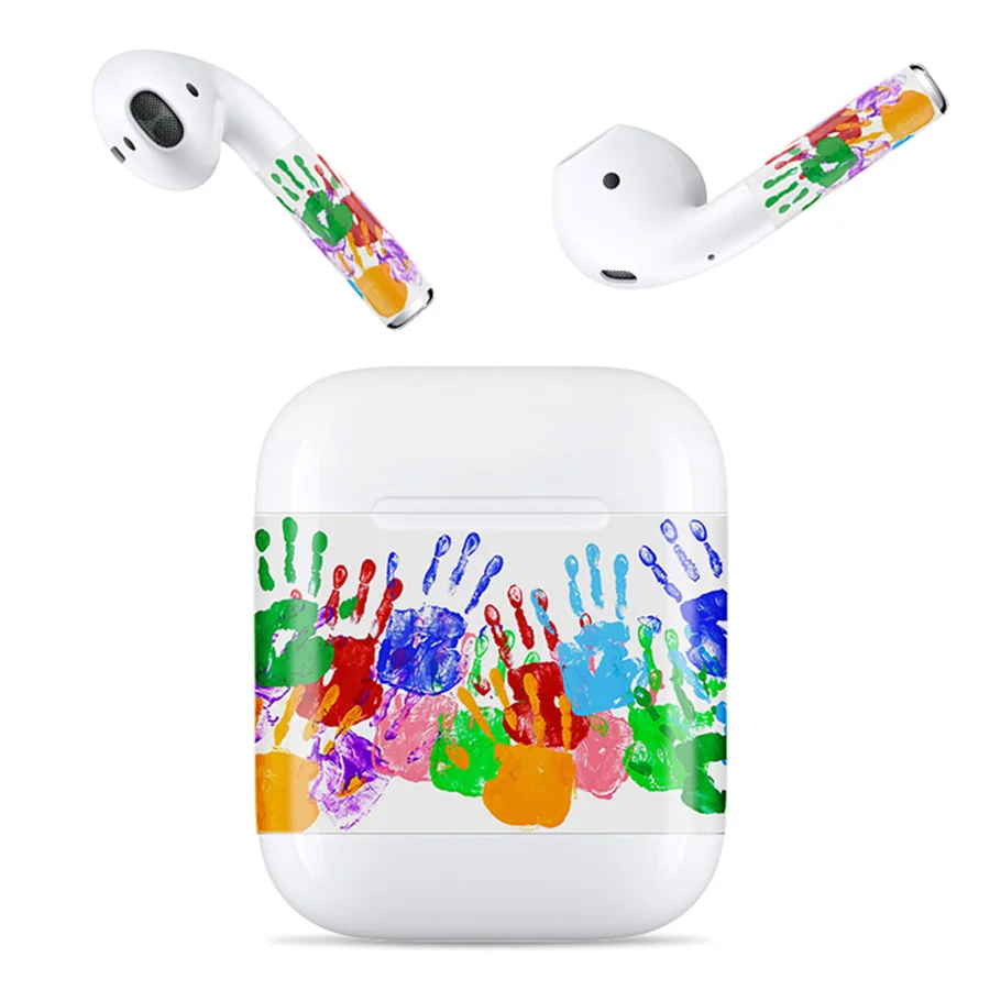 1 набор Защитная Наклейка для наушников Apple Airpods|film wrap|film boxfilm sticker |