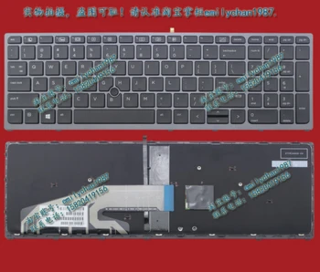 

original US keyboard 15 G3 17 G3 For HP Laptop Keyboard with backlit Free Shipping