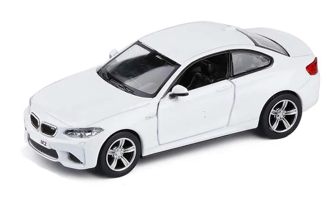 Высокая имитация 1:36 M2 M4 литейный сплав литья под давлением оттягивающая Модель Детская Игрушечная машина Изысканная металлическая игрушка автомобиль - Цвет: M2 White