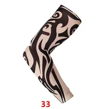 1 шт., эластичные рукава для рук, временные 3D татуировки, рукава для тела, чулки для рук, рукава, крутые, боди-арт, гетры для мужчин и женщин