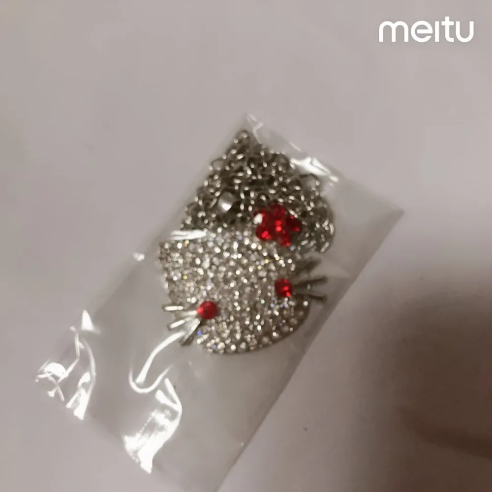 Siywina Бесплатная доставка hello kitty оптовая продажа ожерелье дешево в розовом