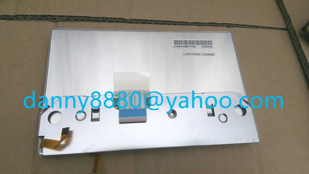 Новый s-h-arp 7-дюймовый ЖК-дисплей LQ070Y5DG10 с сенсорным экраном для Toyota Автомобильный