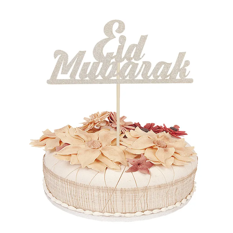 EID MUBARAK баннер блеск EID фестиваль гирлянда из ткани мусульманское украшение Мубарак Рамадан поставки - Цвет: Сливовый