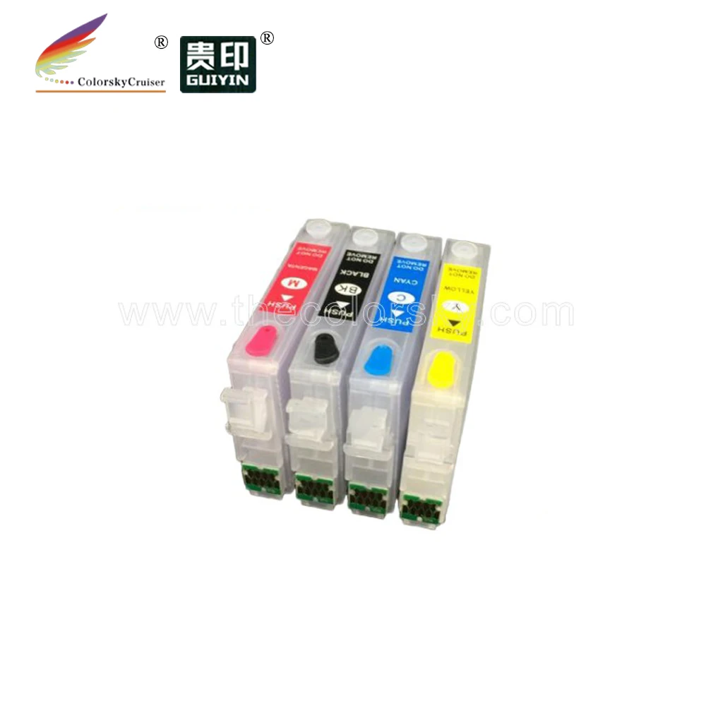 (RCEIC69) Заправляемый картридж для чернил Epson PX-535F PX-045A PX-405A PX535 PX045 PX405 PX435 ICBK69 ICC69 ICM69