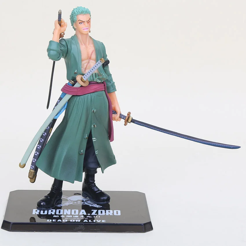 

Hot Anime 15cm One Piece Two Years Later Roronoa Zoro PVC Action Figures Doll Model Collection kid toys