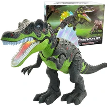 Dinosaur large size Electronic Pets Walking Robot Toys Roaring Swinging Flashing Lighting Electric Toys Action Figures