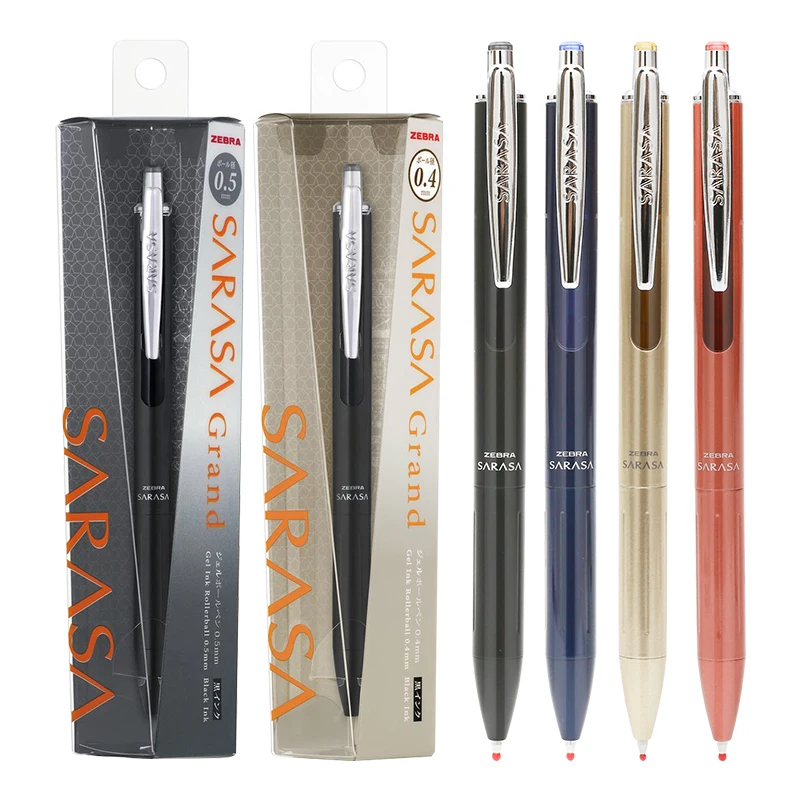 Япония ZEBRA SARASA JJ55 все металлические гелевая ручка Пресс для офиса Бизнес знак 1