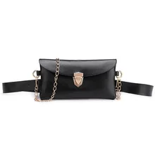 Женская уличная одноцветная сумка-мессенджер с цепочкой, спортивная сумка на грудь, поясная сумка, сумка на грудь, сумка на талию, женская сумка 626#20