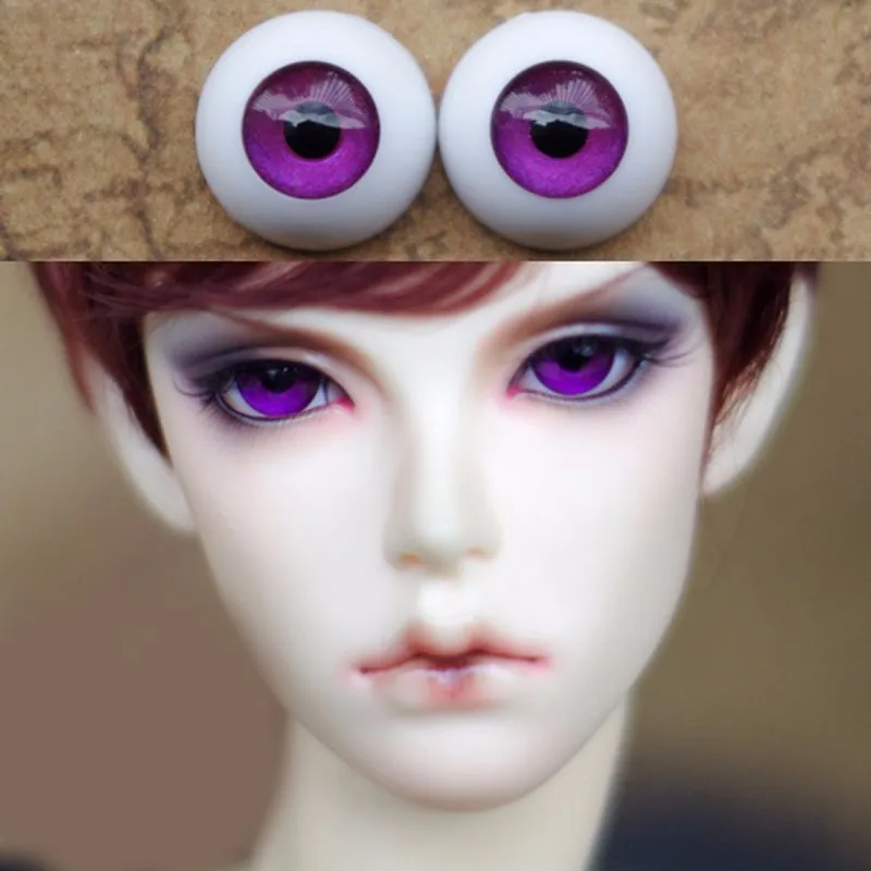 New Flatback 10mm Glass BJD Eyes for BJD AOD DD Volks Luts BJD Doll Purple New Flatback 10mm Glass BJD Eyes for BJD AOD DD Volks Luts BJD Doll Purple