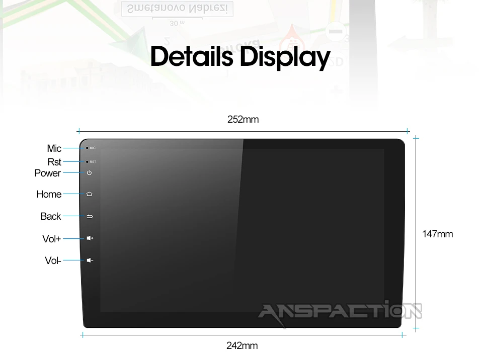 Top 10.1 inch 2G android 8.1 car dvd gps navigation radio video player stereo universal radio car universal multimedia 1 din 11