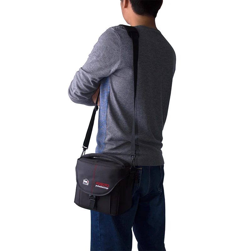 fosoto DSLR Camera Bag Case Cover Video Photo Digital photography Shoulder Nylon Bags For Dslr Sony Canon Nikon D700 D300 D200