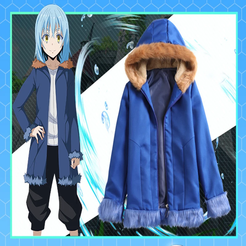 

Anime That Time I Got Reincarnated As A Slime Cosplay Costume Hoodies Rimuru Tempest Hoodie Hoody Casual Coat Casual Coat