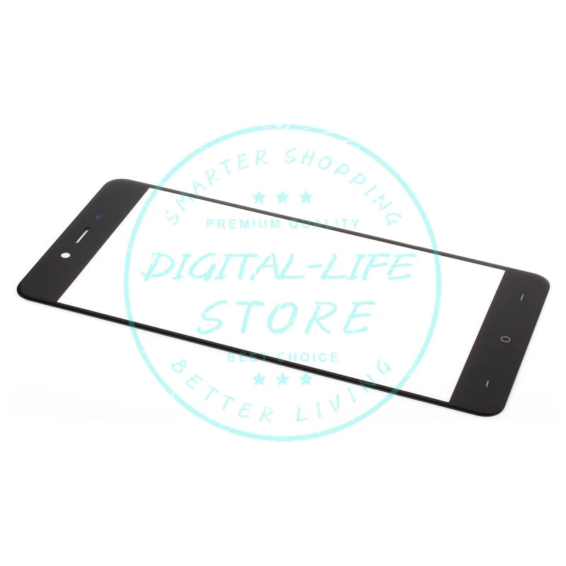 Протестированная Передняя защитная, внешняя, стеклянная панель для Oneplus X Корпус для сенсорного экрана Замена запасных частей Черный Белый безопасный пакет
