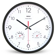 2017 Promotion 13 inch Modern Minimalist Temperature Humidity font b Wall b font font b Clock