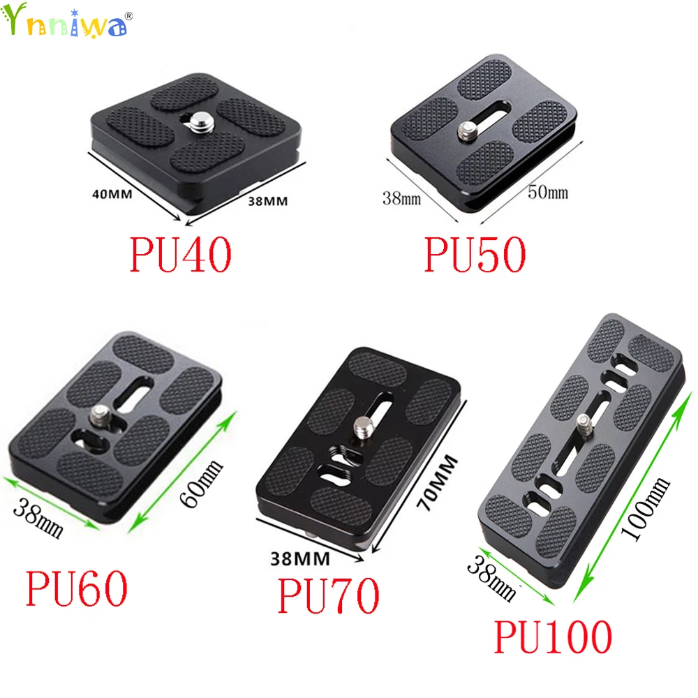 

Universal Tripod Monopods 1/4 inch Screw PU40 PU50 PU60 PU70 PU100 Camera Accessory