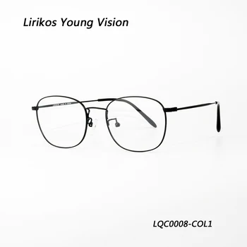 

Pure Titanium Business Eyewear Anti-Corrosion Business Women Reading Full Frame O Reading Clear Eye Lens Female Spectacle