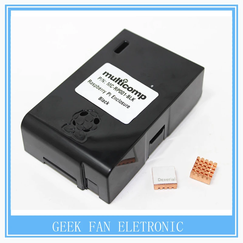 

5PCS Raspberry Pi Raspberry PI B type imported ABS housing Multicomp black