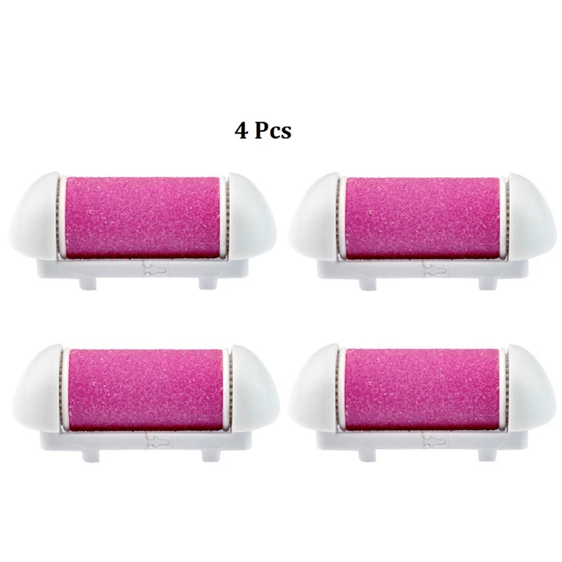 3/4/5Pcs Replacement Roller Heads For Electric Pedicure Exfoliator Smooth Dead Skin Removal Heel File Cuticles KM2500 KM2502