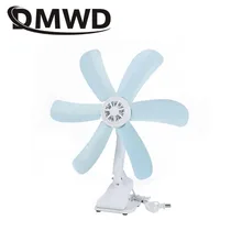 DWMD зажим для стола вентилятор мини электрические настенный домашний офисный зажим Охлаждающие вентиляторы для студенческого общежития кровать Естественный Ветер Вентилятор ЕС plug