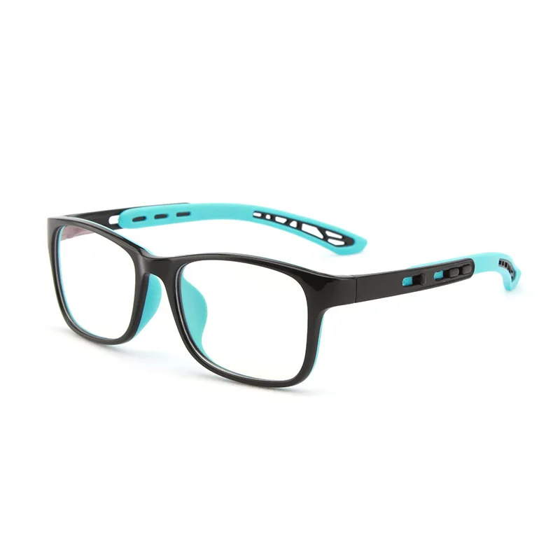 Seemfly дети анти-голубой свет очки рамки квадратный Сверхлегкий Дети TR90 силиконовые Мальчики женские очки Oculos Gafas - Цвет оправы: C3