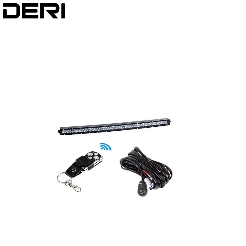 

5D 26 inch 120W Super Slim Single Row Curved Led Work Light Bar For Jeep 4WD Truck Trailer SUV ATV Offroad 12V 24V Car Styling