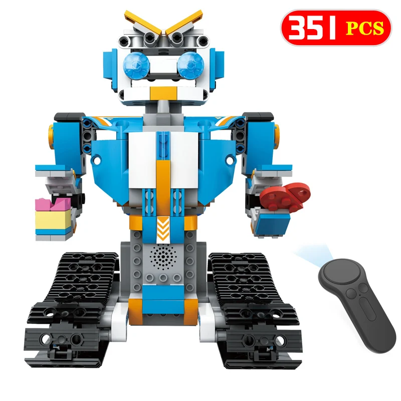 

DIY Smart Creativity Modle Building Block Robot LegoINGLYs Creator Assemble Remote Control Robot Blocks Bricks Toys Gifts