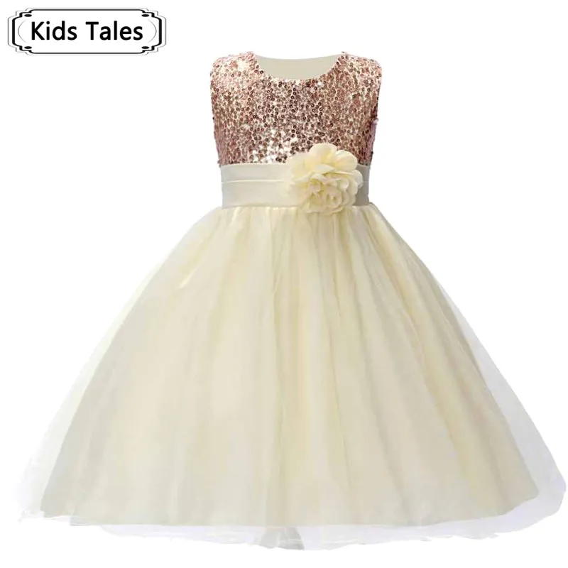 

SQ220 10 Color flower girl with a rose well birthday party wedding princess dress for girls kids children girl vest dress