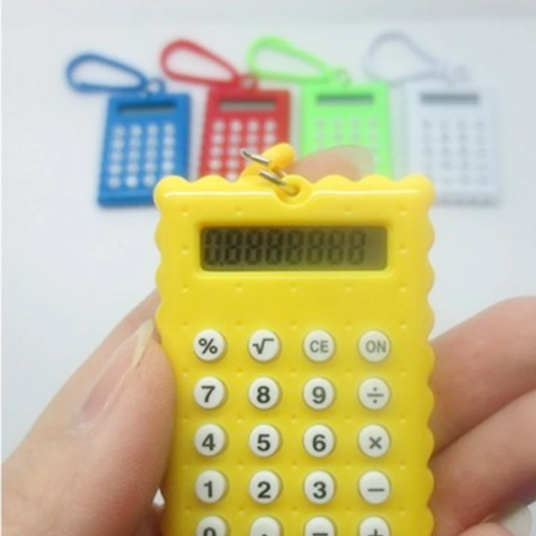 

High-quality New Arrival Student Mini Electronic Calculator Candy Color Calculating Office Supplies Gift Super small