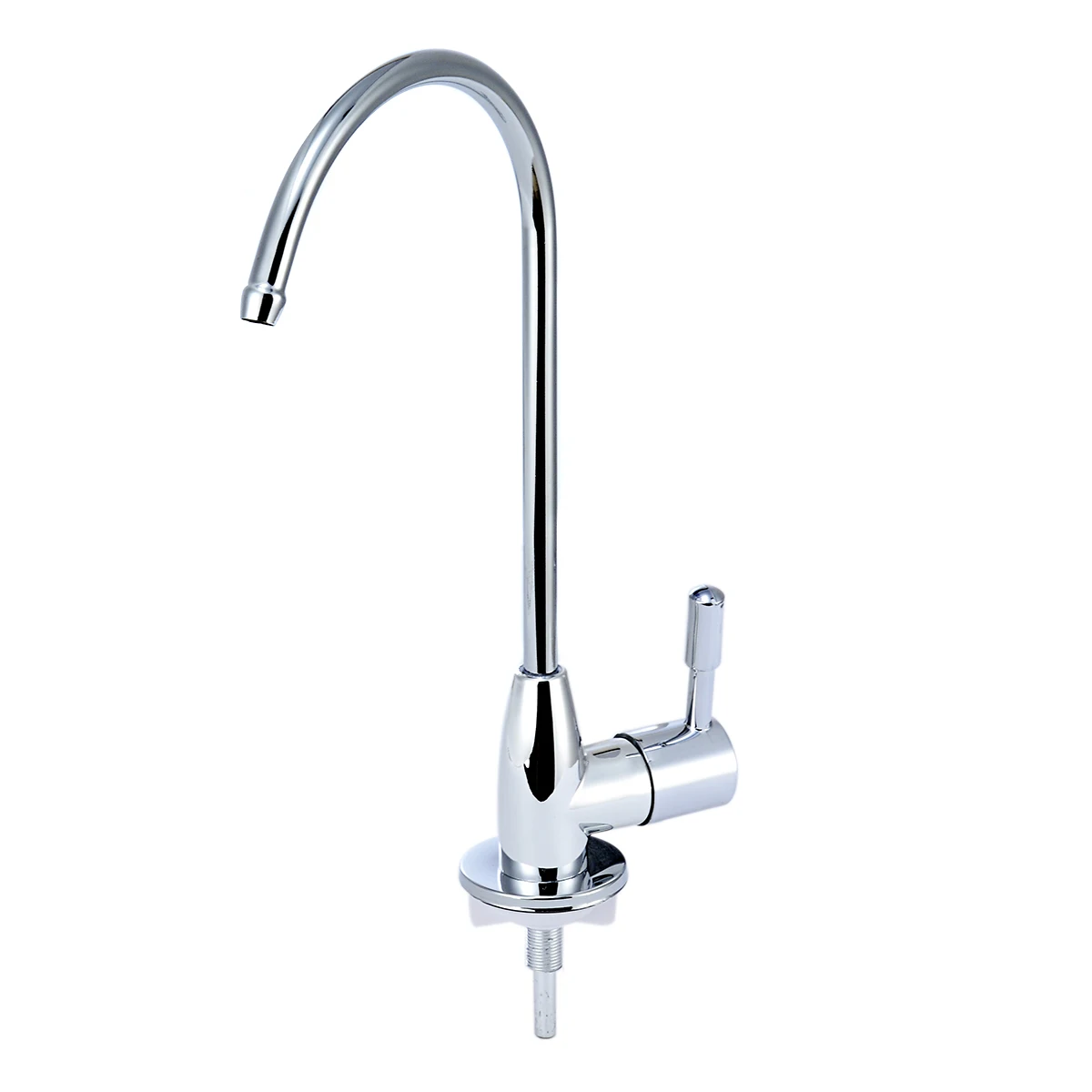 1/4'' Stainless Steel Plating Purifier Faucet Kitchen Sink Tap Plastic Valve Drink Water Filter Faucets DIY Home Tools