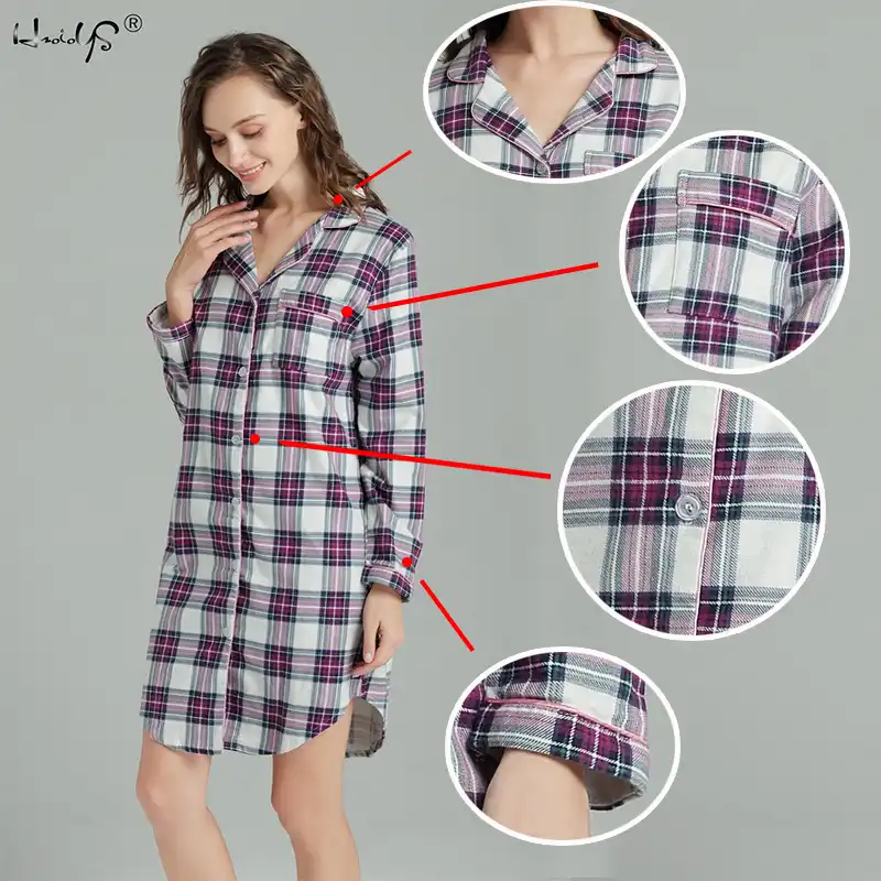 plus size flannel night gowns