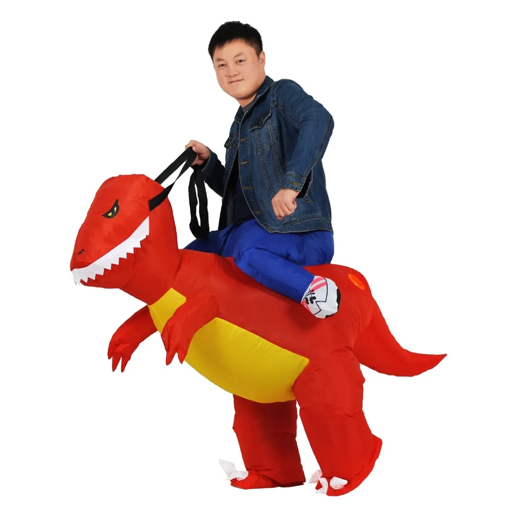 Inflatable Dinosaur Costumes Halloween Cosplay Costume (8)