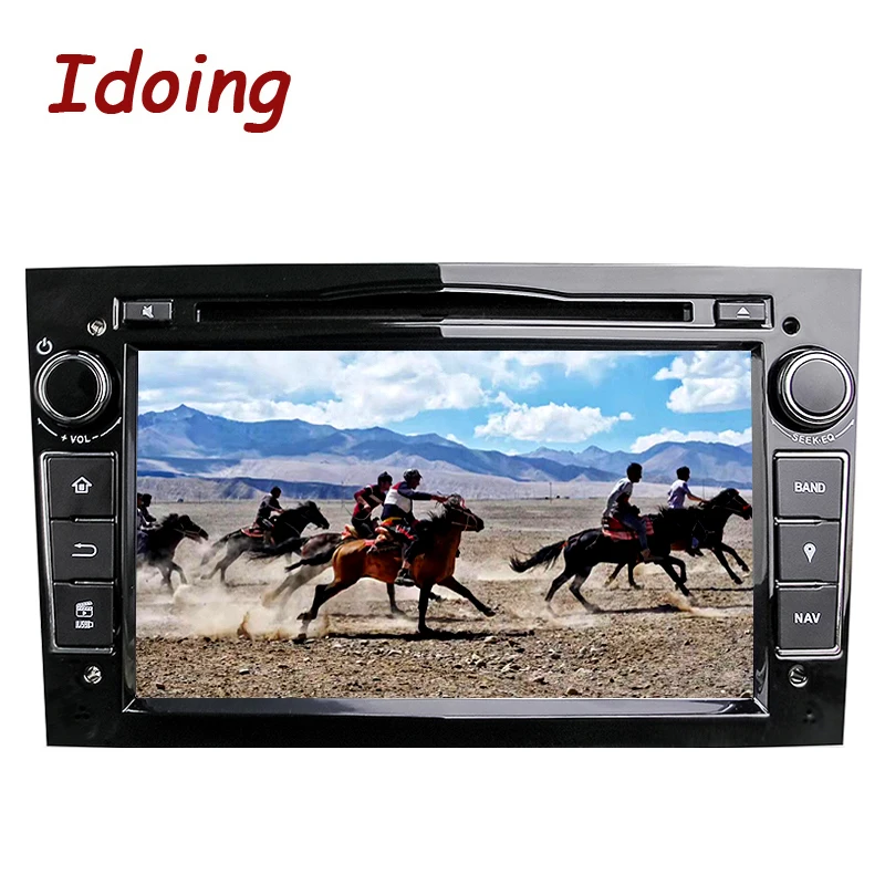 Idoing 2Din радио автомобильный DVD мультимедийный плеер подходит Opel Vectra Corsa D Astra H