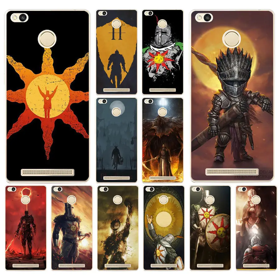 

226AD Praise the Sun Dark Souls Cover Case for Xiaomi Redmi 3S 3Pro 4a 5 plus Note 4 4x 5a 4pro Mi5 mi a1