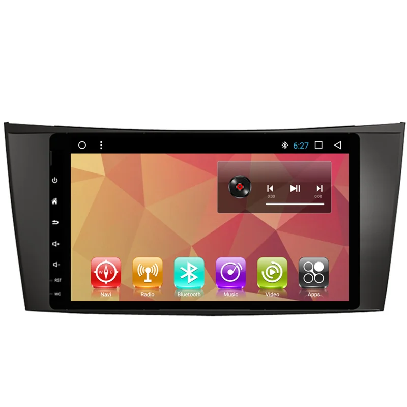 9 "Android автомобильный мультимедийный стерео радио аудио DVD gps навигации головное устройство для Mercedes-Benz CLS W219 CLS350 CLS500 CLS550 CLS55